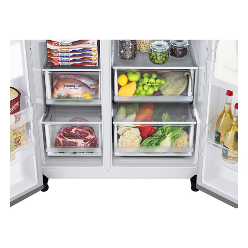 LG NatureFRESH™ GSBV70DSTF American Fridge Freezer – image 9