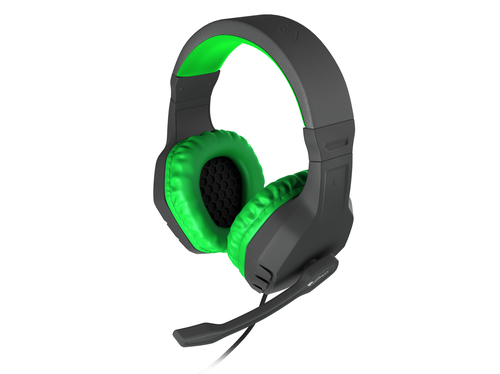 GENESIS Argon 200 Auriculares Alámbrico Diadema Juego Negro, Verde