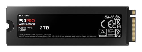 Samsung 990 Pro M.2 Internal SSD with Heatsink - 2 TB, Black - image 2