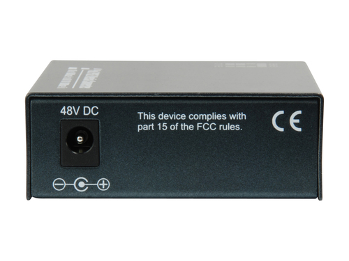 LevelOne RJ45 to SFP Gigabit Media Converter, PoE PSE – image 4