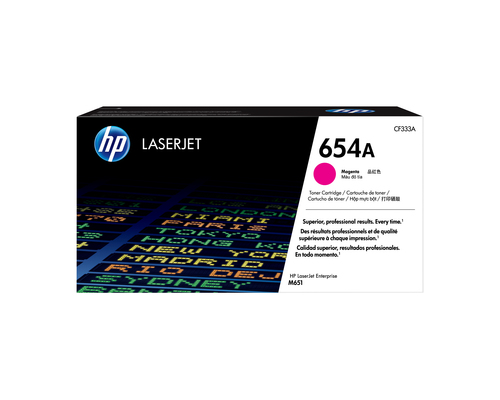 HP 654A – Toner magenta originale