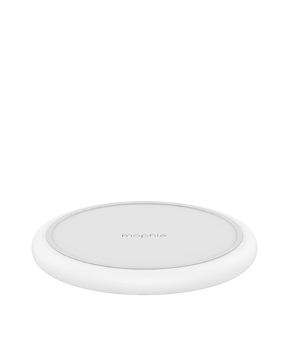 mophie 409901798 mobile device charger Smartphone, Tablet White USB Wireless charging Fast charging Indoor