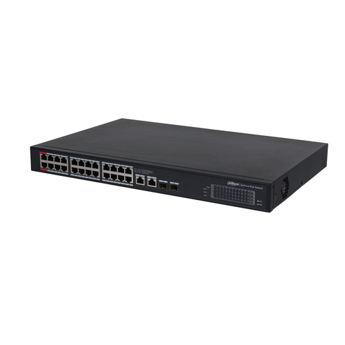 Dahua Technology PoE PFS3228-24GT-360 Unmanaged L2 Gigabit Ethernet (10/100/1000) Power over Ethernet (PoE) Black – image 2