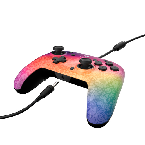 PDP REMATCH Controller & Travel Case Bundle: Star Spectrum, For Nintendo Switch, Nintendo Switch Lite, Nintendo Switch - OLED Model – image 4