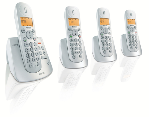 Philips Cordless phone answer machine CD2454S/05
