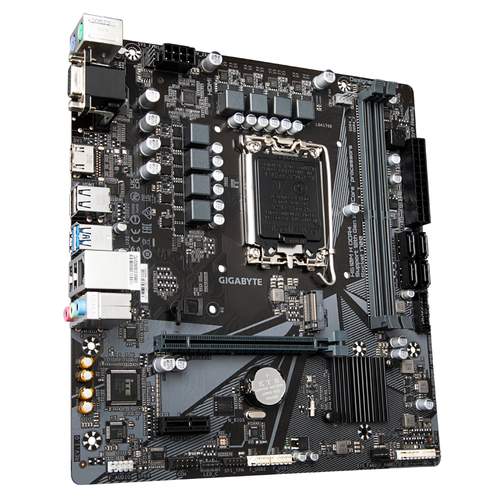 GIGABYTE H610M H DDR4 материнская плата Intel H610 Express LGA 1700 Микро ATX