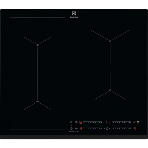 Electrolux EIS62449 Черный Встроенный 60 cm Плита с зонами индукции 4 зона(ы)