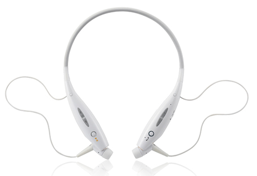 LG HBS-700.AGEUBK headphones/headset Wireless Bluetooth White