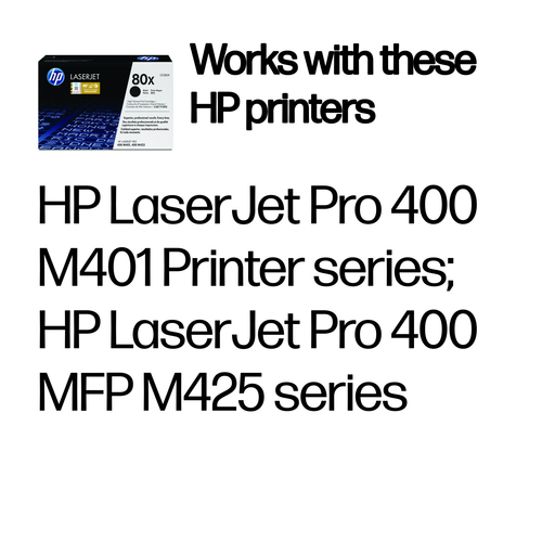 Original HP 80X High Capacity Black Toner Cartridge - image 2