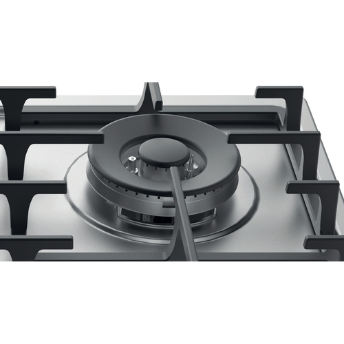 Hotpoint PPH60GDFIXUK 60cm 4 Burner Gas Hob in Stainless Steel Wok Bur - image 4