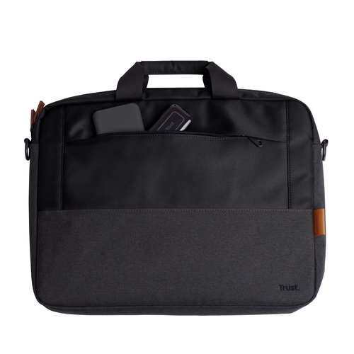 Trust Lisboa Draagtas voor laptop van 16 inch Laptop sleeve Zwart, afbeelding 6