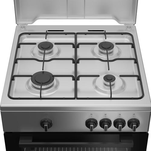 Indesit I6GGKMS Freestanding cooker Gas Silver – image 4
