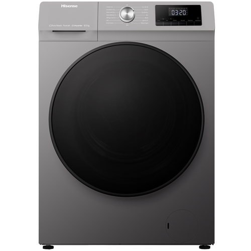 Hisense WDQA8014EVJMT washer dryer Freestanding Front-load White