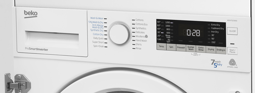 Beko WDIX7523000 washer dryer Built-in Front-load White – image 6