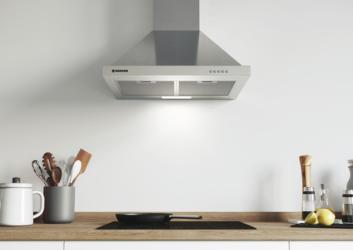 Hoover HCE116NX/1 Wall-mounted Stainless steel 510 m³/h – image 2