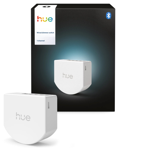Philips Hue Kabelgebundenes Wandschaltermodul für nicht smarte, dimmbare Lampen – Foto 2 von 3