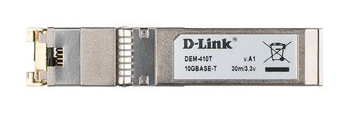 D-Link DEM-410T red modulo transceptor Cobre 10000 Mbit/s SFP+