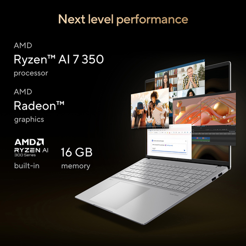 ASUS Vivobook S14 OLED M5406KA-QD101W Copilot+ PC AMD Ryzen™ AI 5 340 Laptop – image 4