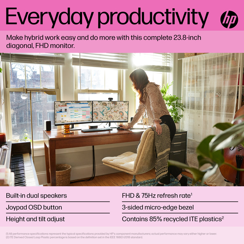 HP P24h G5 FHD Monitor – image 2