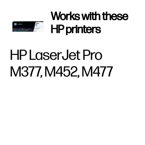 Original HP 410A Cyan Toner Cartridge (CF411A) - image 2