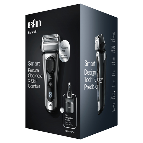 Braun Series 8 81744520 men's shaver Foil shaver Silver – image 7
