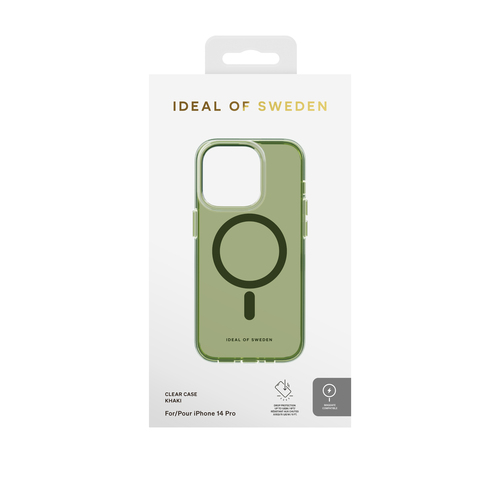 iDeal of Sweden Clear Case MagSafe iPhone 14PR Khaki – image 2