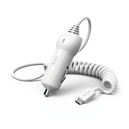 Hama 00183255 mobile device charger Mobile phone, Smartphone White Cigar lighter Fast charging Auto
