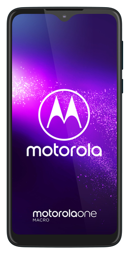 Motorola one macro 15.8 cm (6.2") Dual SIM Android 9.0 4G USB Type-C 4 GB 64 GB 4000 mAh Blue – image 1