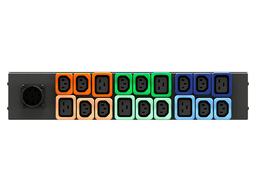 Vertiv UI30005L power distribution unit (PDU) 18 AC outlet(s) 2U Black – image 2
