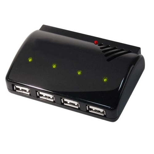 Hypertec USBIPHUB interface hub Black