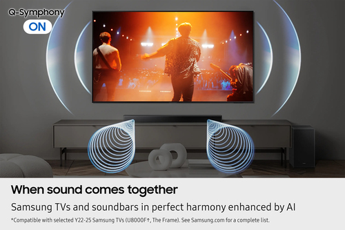 Samsung HW B650F 3 1Ch Dts Virtual X Soundbar Subwoofer in Black - image 4