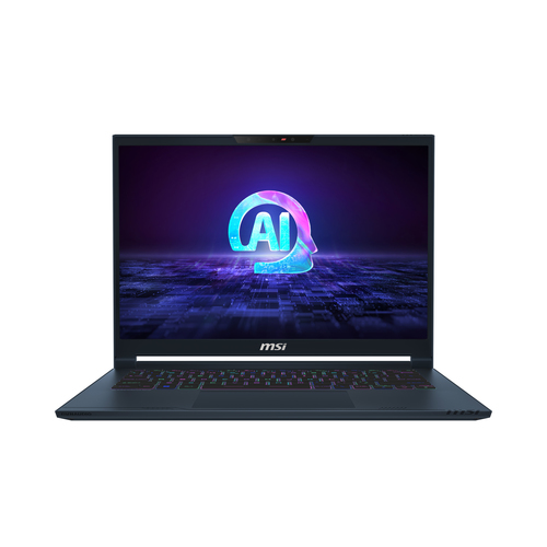 MSI Stealth 14 AI Studio A1VFG-068US Intel Core Ultra 7 155H Ноутбук 35,6 cm (14") Full HD+ 16 GB DDR5-SDRAM 1 TB Твердотельный накопитель (SSD) NVIDIA GeForce RTX 4060 Wi-Fi 7 (802.11be) Windows 11 Home Синий