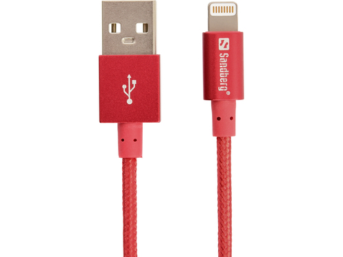 SANDBERG Excellence Lightning 1m Red MFI