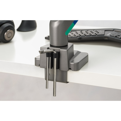 Kensington SmartFit Dual Monitor Arm met Crossbar en Handle monitorarm, afbeelding 7