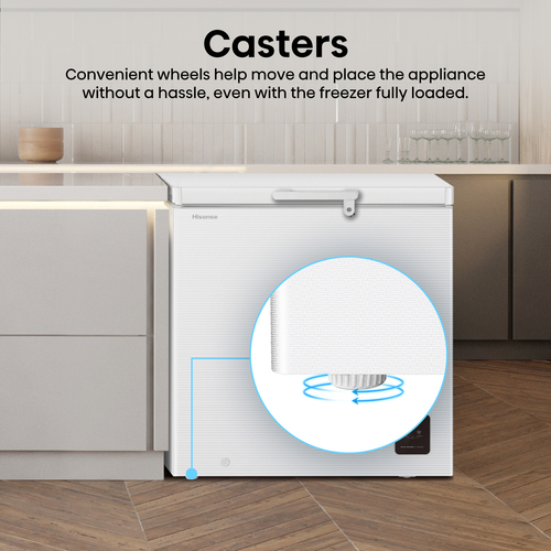 Hisense FC200N1AWE1 Chest Freezer - White - E Rated – image 9