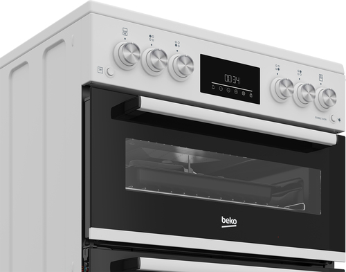 Beko Pro FDG6231CW 60 cm Gas Cooker - White - image 3