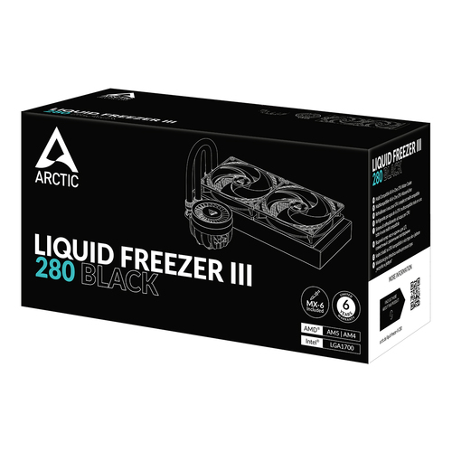 Arctic Liquid Freezer III 280 Black - Waterkoeler, afbeelding 6