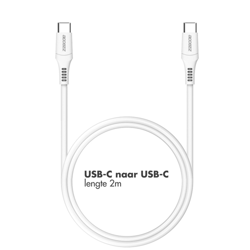 Accezz USB-C naar USB-C kabel - 2 meter, afbeelding 3