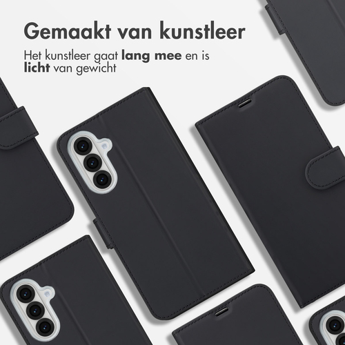 Accezz Wallet Softcase Bookcase Samsung Galaxy A56 - Zwart, afbeelding 2