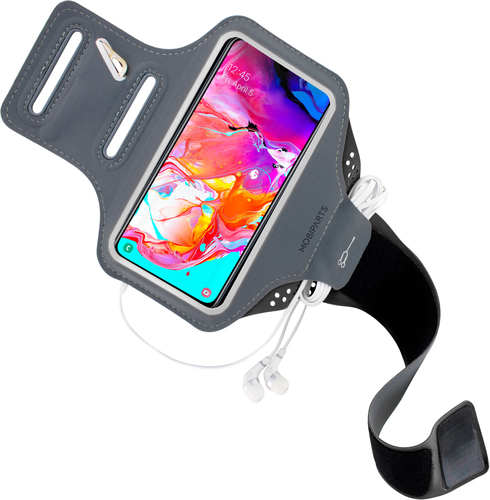 Mobiparts Comfort Fit Sport Armband Samsung Galaxy A70 (2019) Black – image 2