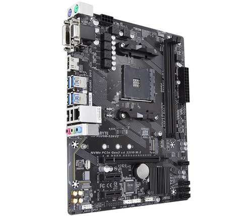 GA-A320M-S2H V2 TARJETA MADRE GIGABYTE A320M s2h-v2-ddr4hdmidvi-amd-matx UPC 