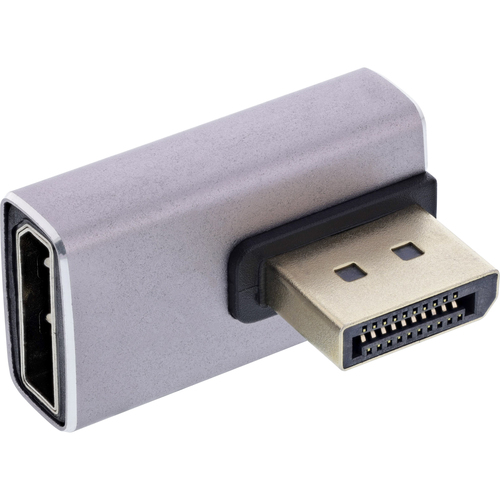 InLine 17291H Kabeladapter DisplayPort Grau, Schwarz