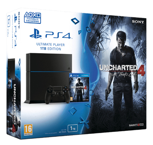 Sony PS4 1TB + Uncharted 4: A Thief’s End Wi-Fi