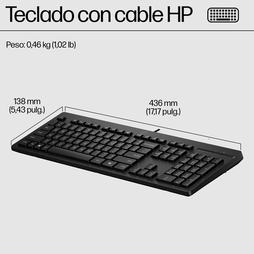 Teclado HP  266C9AA#ABM     