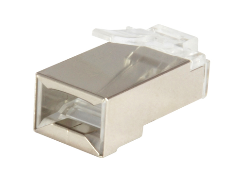 Equip stekker RJ45 Cat6 100STK met knikbescherming u. Einf, afbeelding 3