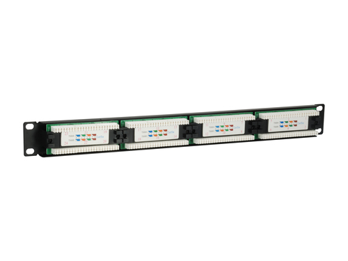 Equip Patchpanel 24x RJ45 Cat5e 19" 1HE zwart, afbeelding 7