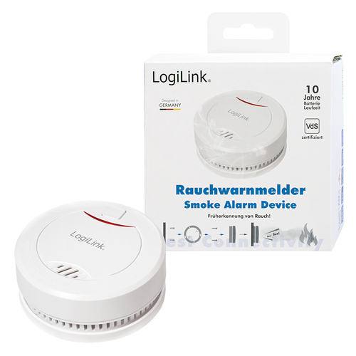 Logilink rookmelder met VdS Zulassung, 10 jaren Lebensdauer, afbeelding 5