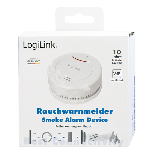 Logilink rookmelder met VdS Zulassung, 10 jaren Lebensdauer, afbeelding 4