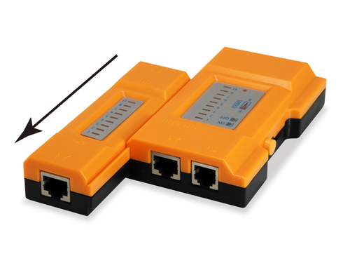 Equip kabel Tester netwerk f. RJ45/RJ11/RJ12 Kabel, afbeelding 4