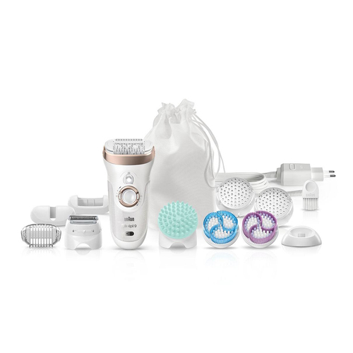 Braun Silk-épil 9 SkinSpa 9-961V 40 pintsetid Pronks, Valge